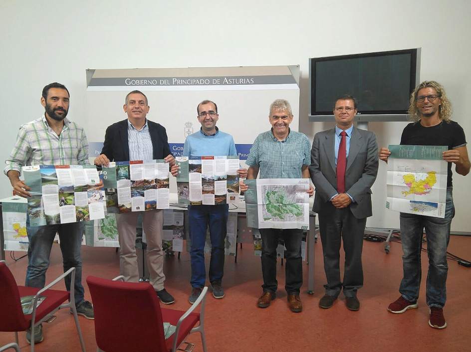 Presentación del mapa turístico de Muniellos